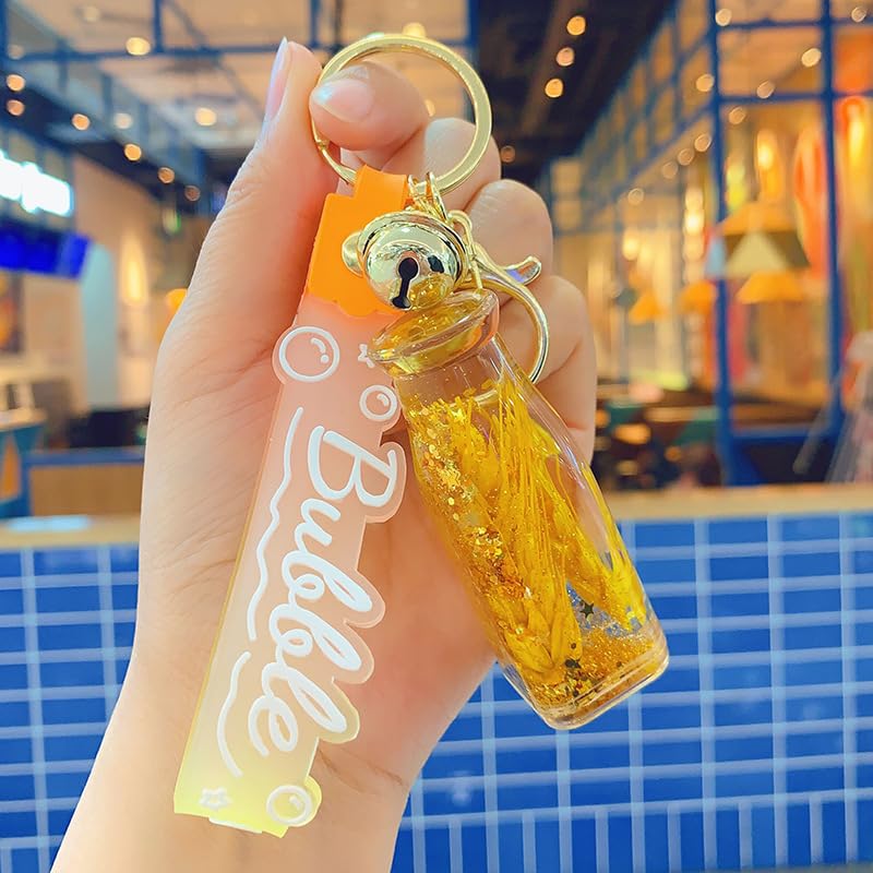 Amazon.co.jp: 新入油吉祥大麦願掛けボトルアクリルキーホルダー